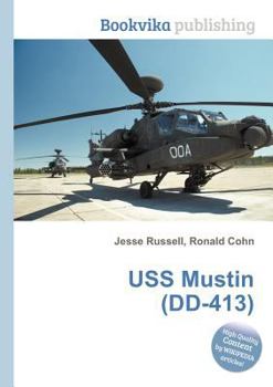 Paperback USS Mustin (DD-413) Book