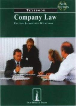 Paperback Company Law Textbook (Old Bailey Press Textbooks) Book