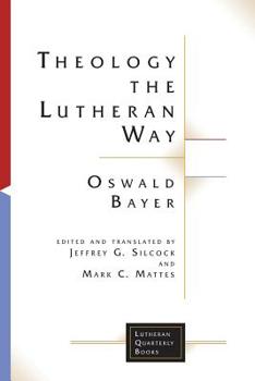 Paperback Theology the Lutheran Way Book