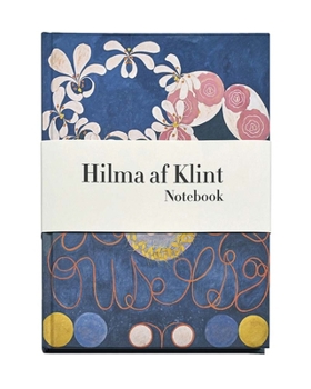 Hardcover Hilma AF Klint Blue Notebook Book
