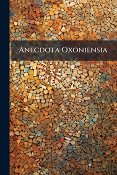 Paperback Anecdota Oxoniensia: Semitic Series, Part 5 Book