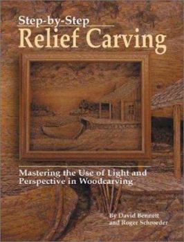Paperback Step-By-Step Relief Carving: Mastering the Use of Light and Perspective in Woodcarving Book