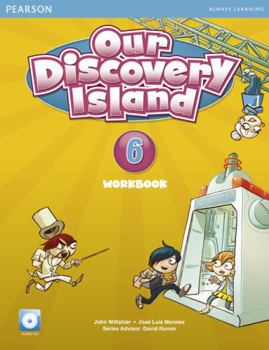 Paperback Our Discovery Island American Edition Workbook with Audio CD 6 Pack Book