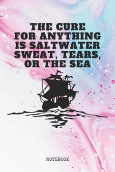 Paperback Notebook: Funny Sailing and Boating Sea and Ocean Captain Planner / Organizer / Lined Notebook (6" x 9") Book