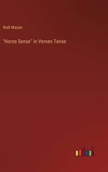 Hardcover "Horse Sense" in Verses Tense Book