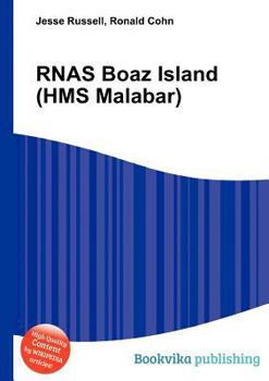 Paperback Rnas Boaz Island (HMS Malabar) Book