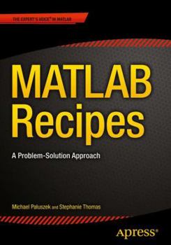 Paperback MATLAB Recipes: A Problem-Solution Approach Book