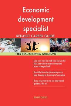 Paperback Economic development specialist RED-HOT Career; 1183 REAL Interview Questions Book