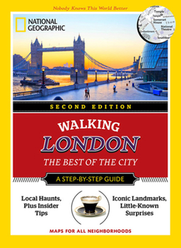 Paperback National Geographic Walking London: The Best of the City Book