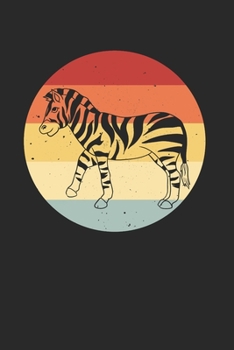 Zebra Notizbuch: Zebra Notizbuch für Liebhaber / Notizheft / Notizblock A5 (6x9in) Dotted Notebook / Punkteraster / 120 gepunktete Seiten (German Edition)