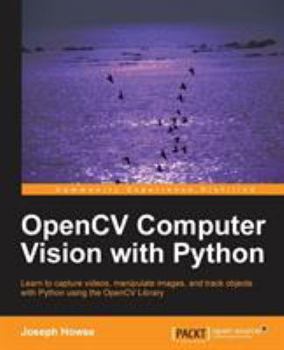 Paperback Opencv Computer Vision with Python Book