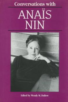 Hardcover Conversations with Anaïs Nin (Literary Conversations) Book