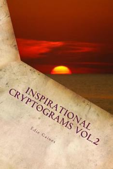 Paperback Inspirational Cryptograms Vol. 2 (large print) [Large Print] Book