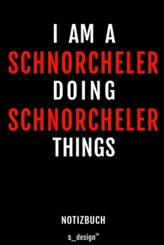 Notizbuch f�r Schnorcheler: Originelle Geschenk-Idee [120 Seiten gepunktet Punkte-Raster blanko Papier]