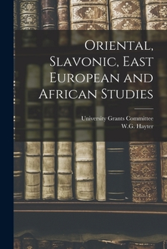 Paperback Oriental, Slavonic, East European and African Studies Book