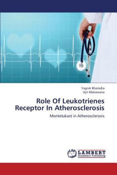 Paperback Role Of Leukotrienes Receptor In Atherosclerosis Book