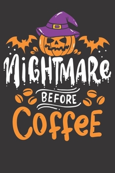 Notebook: Halloween College Ruled 6x9 120 Pages