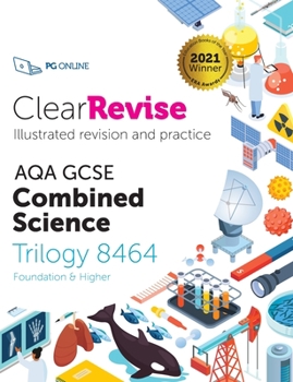 Paperback ClearRevise AQA GCSE Combined Science: Trilogy 8464 Book