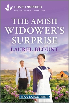 Paperback The Amish Widower's Surprise: An Uplifting Inspirational Romance [Large Print] Book