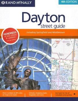 Paperback Rand Mcnally Dayton: Street Guide Book