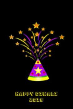 Happy Diwali 2019: Thoughtful Diwali Gift, Lined Blank Notebook, Mandala Back Cover, 6 x 9, 120 White Color Pages, Matte Finish Cover