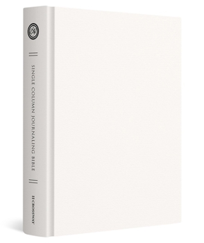 Hardcover ESV Single Column Journaling Bible (Hardcover, Customizable Cover) Book