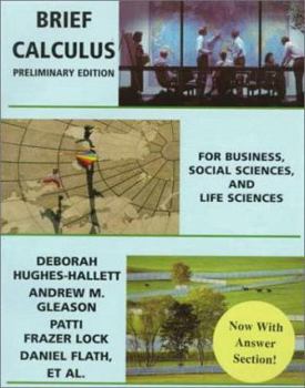 Paperback Brief Calculus: For Business, Social Sciences, and Life Sciences, Preliminary Edition Book