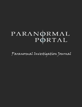 Paperback Paranormal Investigation Journal Book