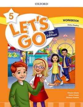 Paperback Lets Go Level 5 Workbook with Online Practice 5th Edition Book