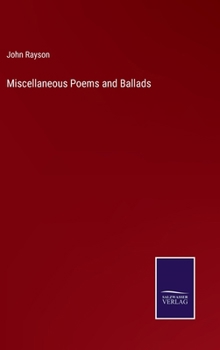 Hardcover Miscellaneous Poems and Ballads Book