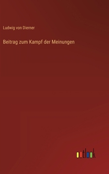 Hardcover Beitrag zum Kampf der Meinungen [German] Book