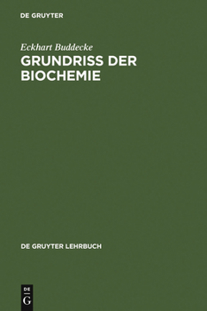 Hardcover Grundriss der Biochemie [German] Book