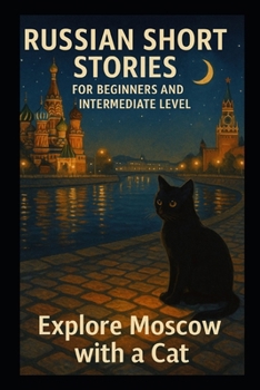 Paperback Russian Short Stories for Beginners and Intermediate level: Explore Moscow with a Cat Book