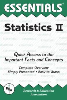 Paperback Statistics II Essentials Book