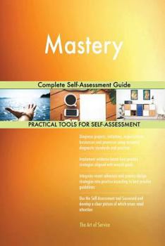 Paperback Mastery Complete Self-Assessment Guide Book