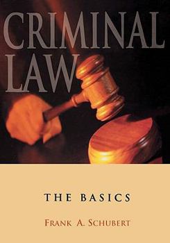 Hardcover Criminal Law: The Basics Book