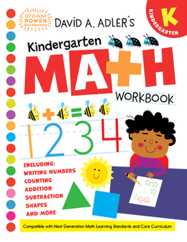 Paperback David A. Adler's Kindergarten Math Workbook Book