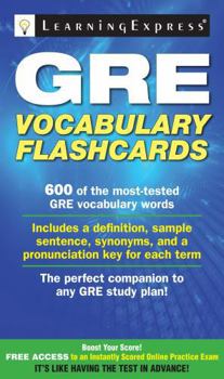 Paperback GRE Vocabulary Flash Review Book