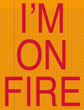 Paperback I'm on Fire: Notebook has 120 French Ruled Pages Book