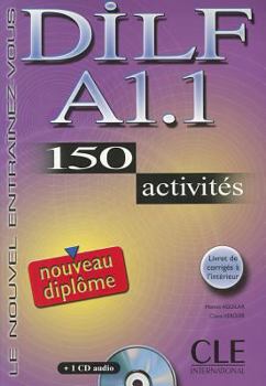 Paperback Dilf A1.1. 150 Activities. Textbook + Key + Audio CD [French] Book