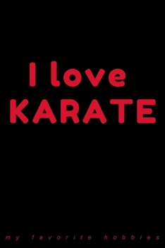 Paperback I Love Karate Book