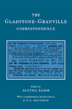 Paperback The Gladstone-Granville Correspondence Book