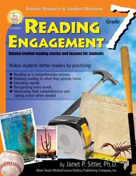 Paperback Reading Engagement, Grade 7 Book