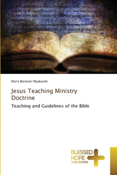 Paperback Jesus Teaching Ministry Doctrine Book