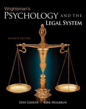 Hardcover Wrightsman's Psychology and the Legal System Book