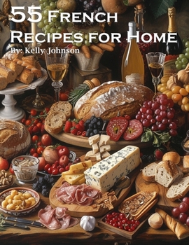 Paperback 55 French Recipes for Home Book