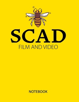 SCAD Notebook : Savannah College of Art and Design Notebook, Ruled Paper, Composition Book Journal, 8. 5 X 11 Inch, 120 Page