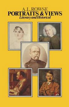 Paperback Portraits and Views: Literary and Historical Book