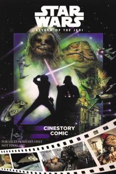 Paperback Star Wars: Return of the Jedi Cinestory Comic Book