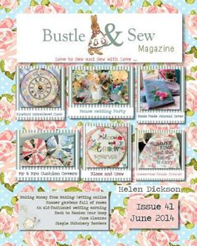 Paperback Bustle & Sew Magazine June 2014: Issue 41 Book